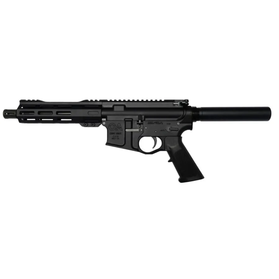 Combat Armory CA-15 Pistol 300 Blackout 10rd Magazine (1) 7.5" Barrel 7'' Slim Pic M-LOK Rail
