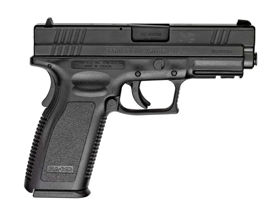 XD .45ACP 4" BLACK W-2 10RN MAGAZINES