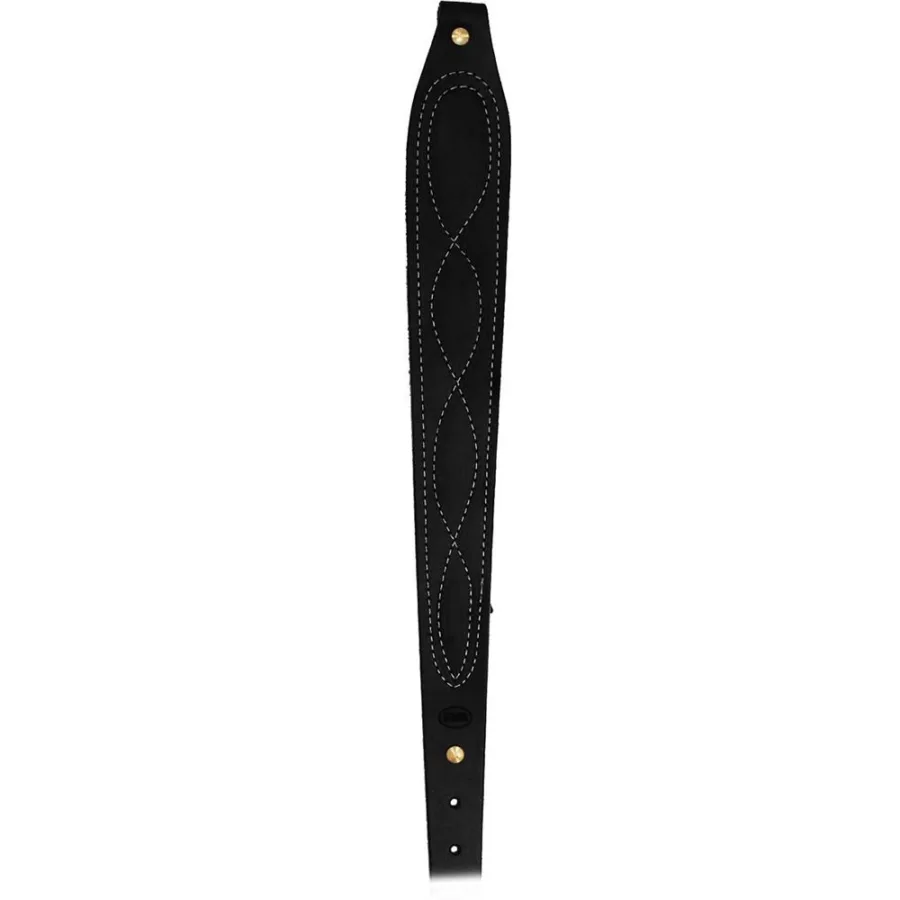 Hunter Suede Lined Cobra Rifle Sling Figure Eight Black