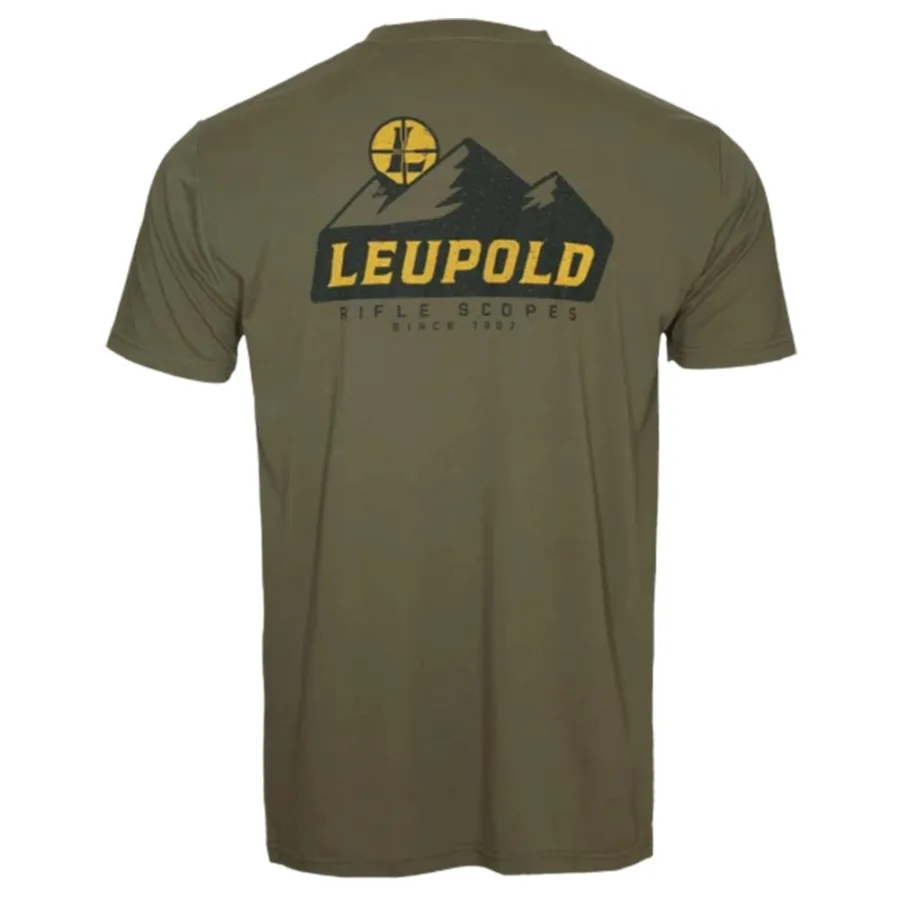 Leupold Mtn Range Short Sleeve Shirt Light Olive L