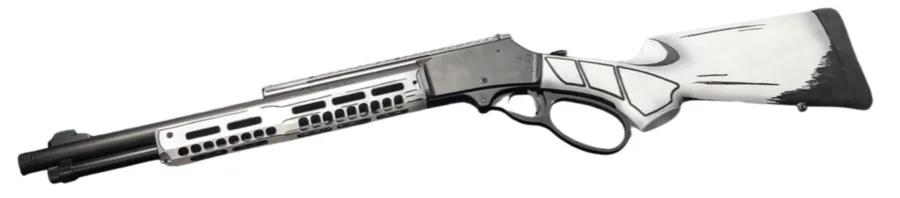 SMITH & WESSON 1854 STEALTH HUNTER WHITE SKETCH 44MAG LEVER ACTION 16.3" 8+1RD