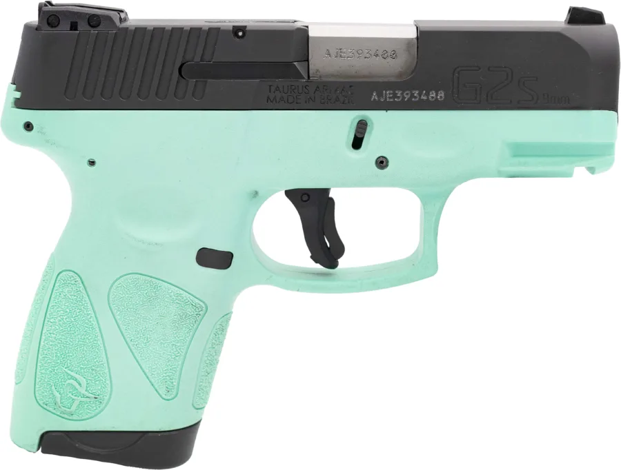 TAU G2S SLIM 9MM 7RD CYAN/BLK