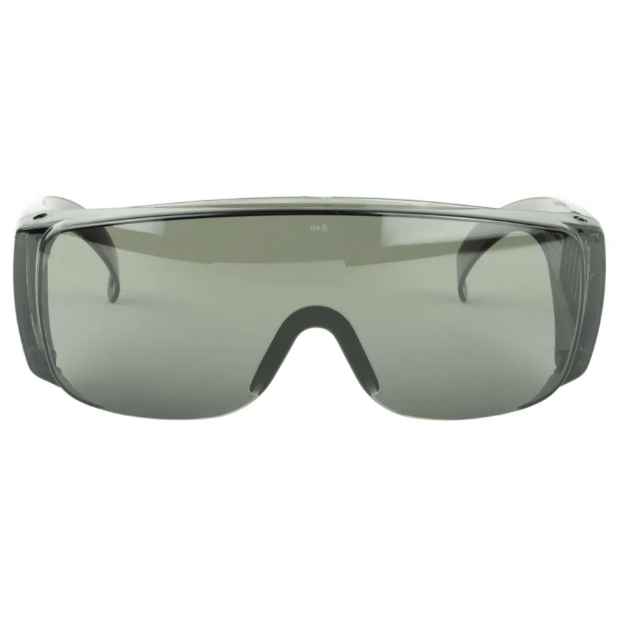 RADIANS COVERALLS GLASSES PROTECTOR SMOKE FIT OVER PRESCRIPTION COMPLIES W/ANSI Z87.1 ( 12 PER CASE