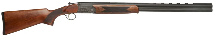 Dickinson LLC GW12B28P Green Wing  12 Gauge 2rd 3" 28" Vent Rib Barrel, Engraved Steel Receiver,   Matte Black Metal Finish, Bead Front Sight, Wood Stock & Ejector