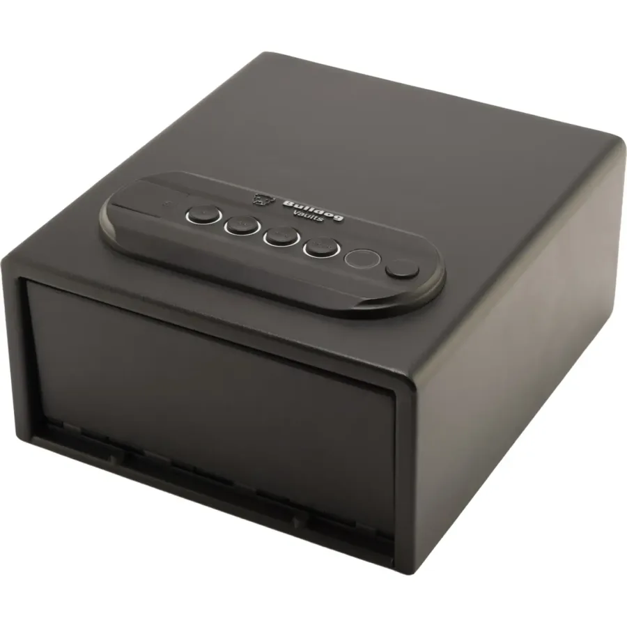BULLDOG TRIO LED/ BIOMETRIC SINGLE QUICK VAULT 11X10X5 ( 2 PER CASE )