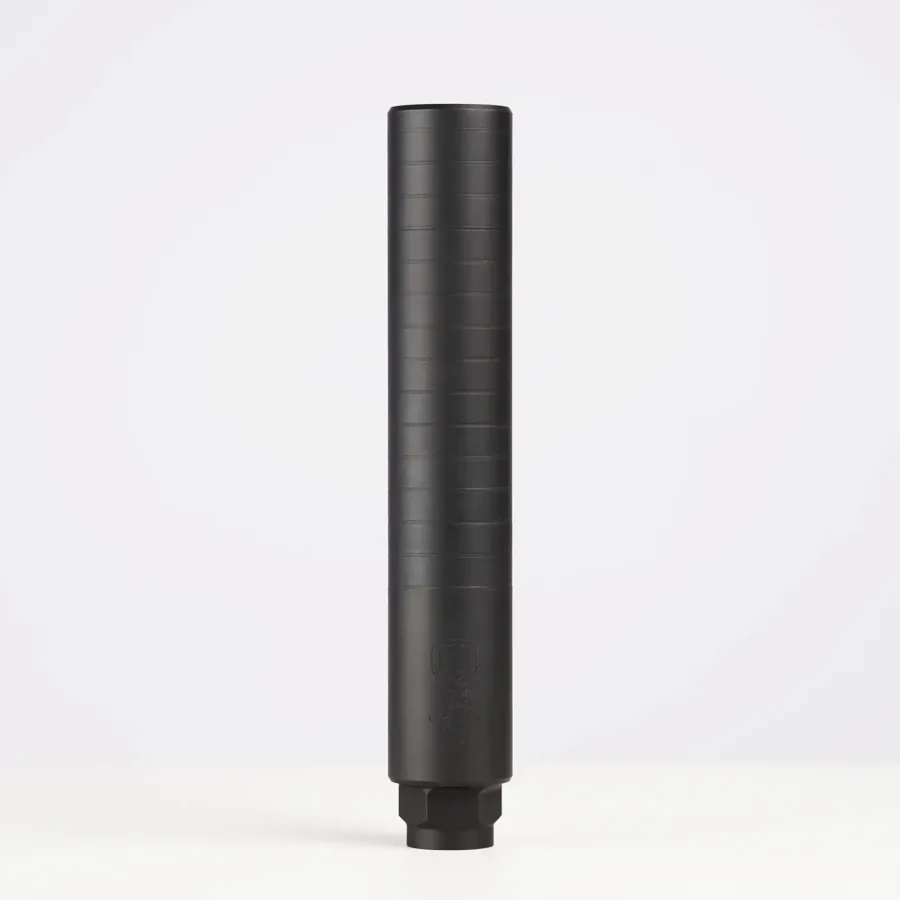 Q LONG CHOP 8.6BLK SUPPRESSOR, MELONITE, REAREND MUZZLE INCLUDED