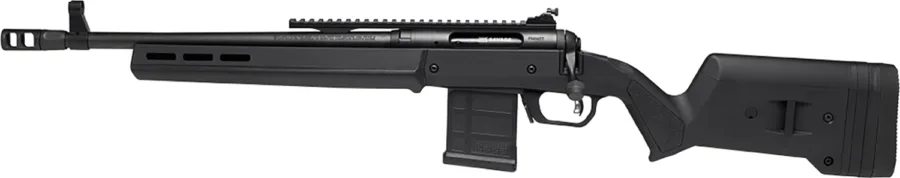Savage Arms 58183 110 Scout Full Size 6mm ARC 10+1  16.50" Matte Black Threaded Barrel, Picatinny Rail Carbon Steel Receiver, Black Magpul Hunter Synthetic Stock Left Hand