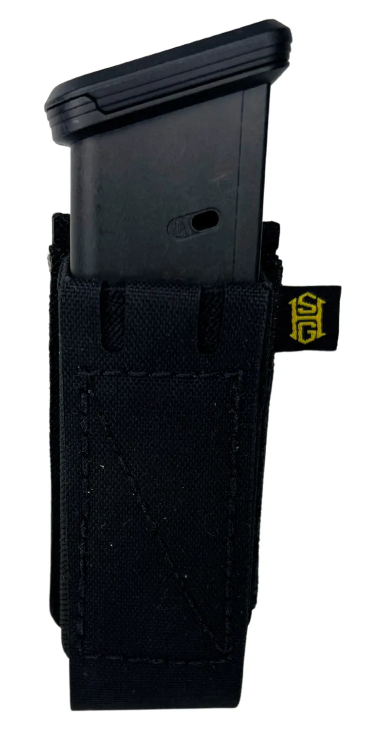 HSGI 22EP00BK EP-P ELASTIC PST MAG POUCH MOLLE BK
