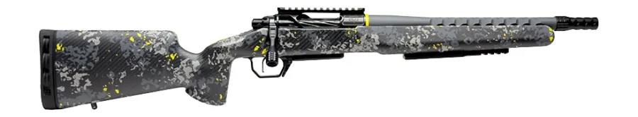 Horizon Firearms HRF-VRF-6ARC-13R Venatic Riff SBR 6mm ARC 13" Porsche Grey Rattler Threaded Barrel, Black DLC Receiver w/Picatinny Rail, Arca Rail Forend, Carbon Flash Iota EKO Carbon Fiber Stock