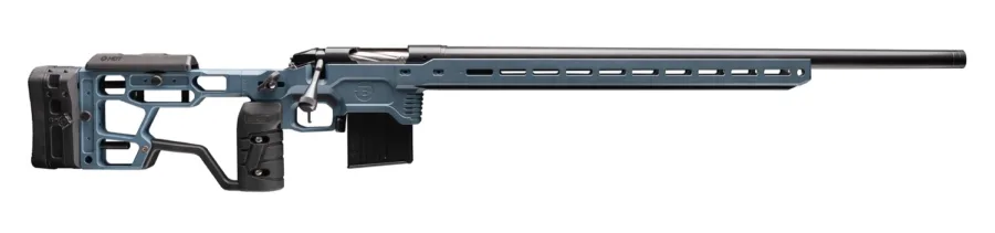 Bergara Rifles BPR35-6DSH Competition Elite 6mm Dasher 12+1 26" Black Cerakote Threaded Barrel, Blue Titanium Cerakote Stainless Steel Receiver, Arca Swiss/M-LOK Compatible Forend, Blue Titanium Cerak