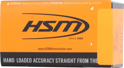 HSM AMMO RMFG 223 52GR MATCH - HPBT 50RD 20BX/CS