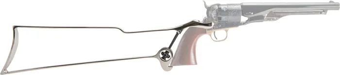 CIMARRON REVOLVER SHOULDER - STOCK 1860/1851/1861 STEEL