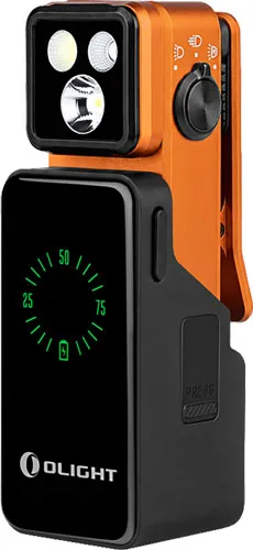 OLIGHT OCLIP 2 PRO PREMIUM 530 - LUMENS RECHARGEABLE ORANGE