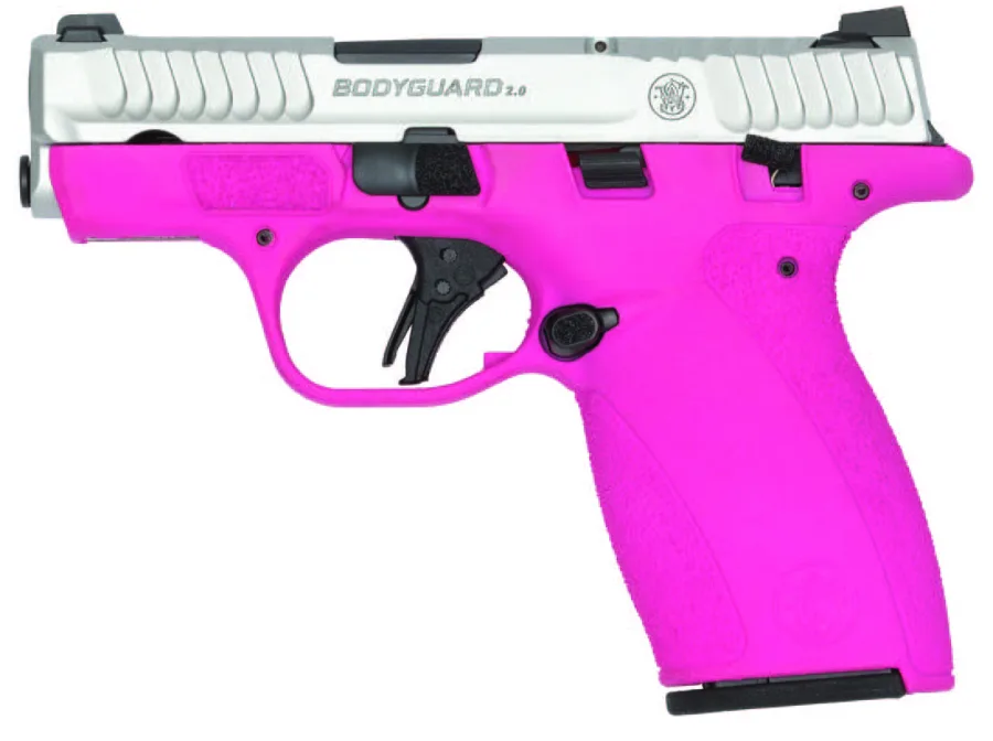SW BODYGUARD 2.0 380ACP PRISON PINK CA LEGAL