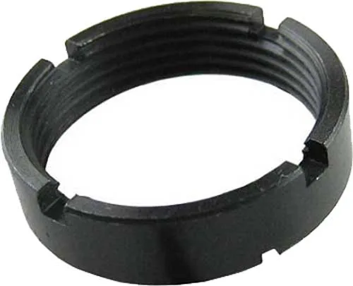 JE MIL-SPEC CASTLE NUT - FOR AR-15 STEEL BLACK