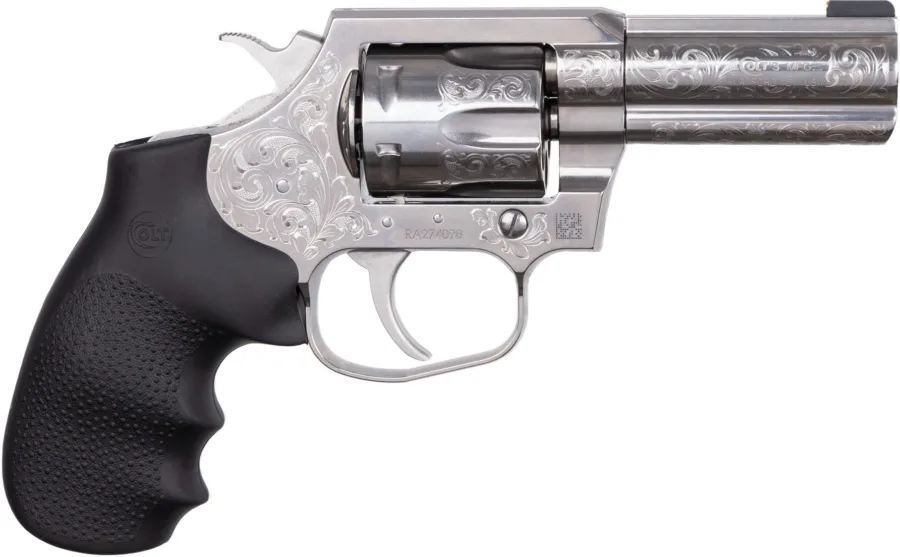 CLT KNG COBRA 357 3SS ENGRAVED