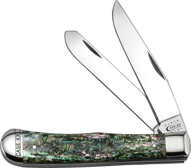 CASE TRAPPER 2BL 41/8" ABALONE