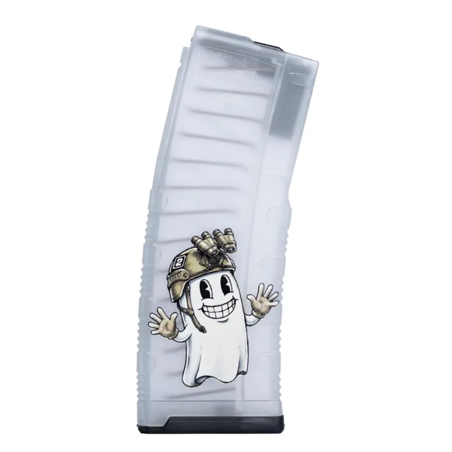 Amend2 Glow-In-The-Dark Tactical Ghost AR-15 Mod-C Rifle Magazine 5.56/.223 30/rd