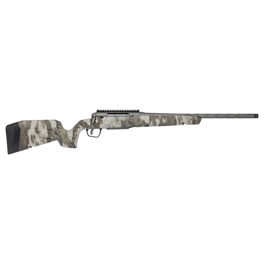 Savage AXIS 2 PRO Woodland Rifle 6.5 Creedmoor 4rd Magazine(1) 20'' Threaded Spiral Fluted Barrel