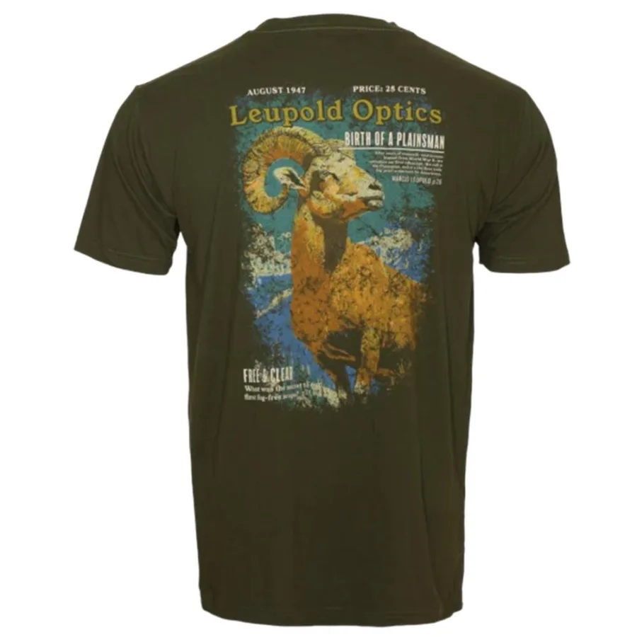 Leupold Magazine Short Sleeve Shirt Dark Olive L