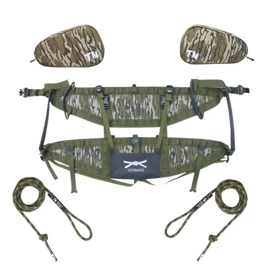 Timber Ninja Outdoors Ultimate Saddle Starter Kit Regular Up To 36" Mossy Oak Bottomland