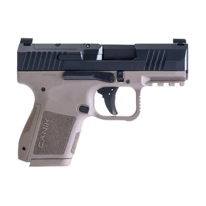 DEMO Canik METE MC9 CA Compliant Handgun 9mm Luger 10rd Magazine 3.18" Barrel FDE Frame/ Black Slide