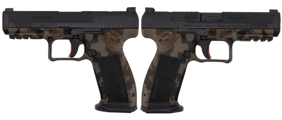 CANIK METE SFT ONE SERIES 9MM RHODESIAN TAN PSTL 4.46 BRL 1-18RD MAG