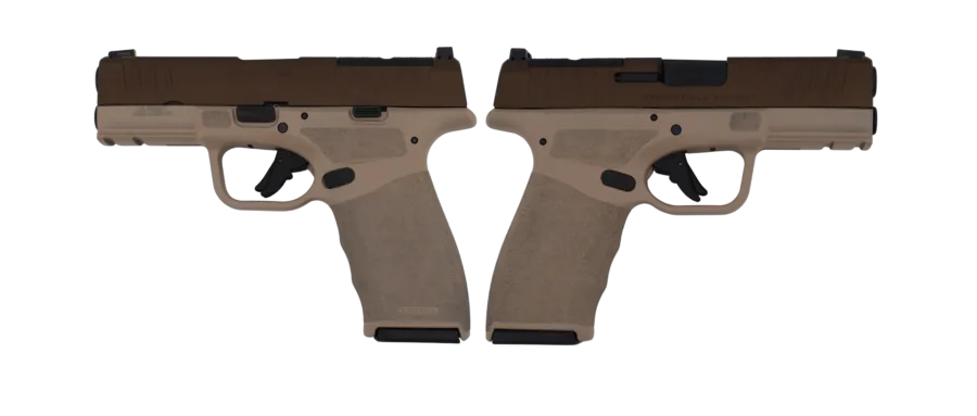 SPRINGFIELD ARMORY HELLCAT PRO 9MM PSTL TWO TONE TAN 1-15RD/1-17RD 3.7"